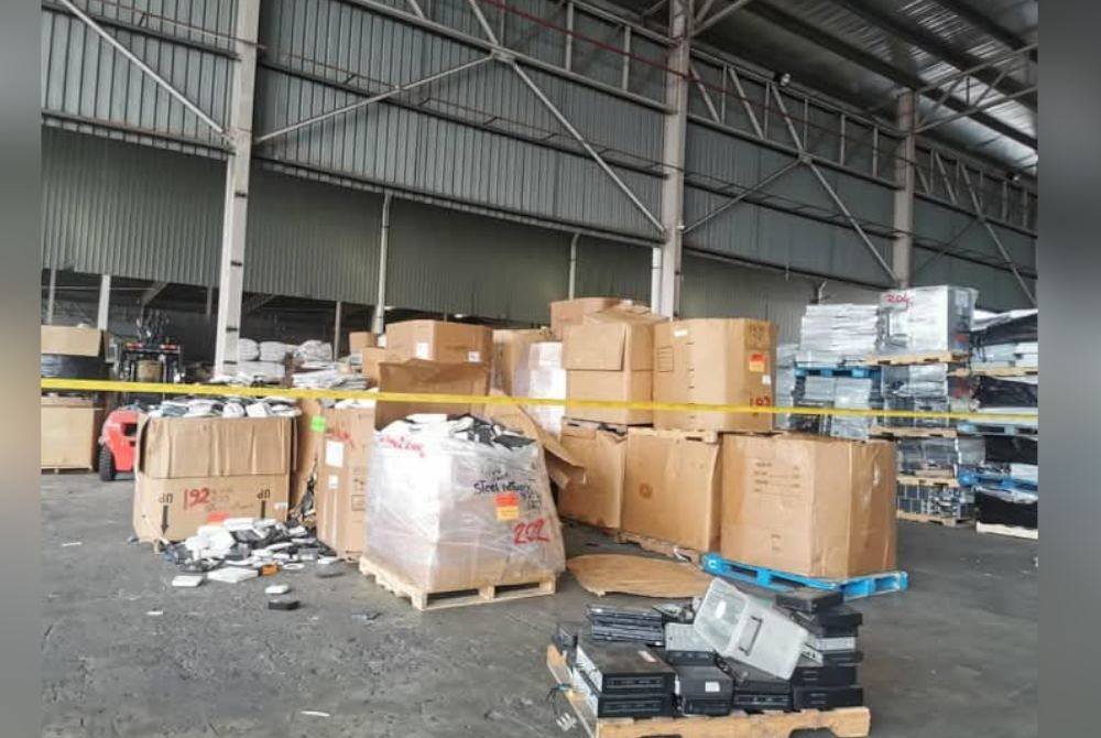 Premis proses e-waste di Klang diarah tutup