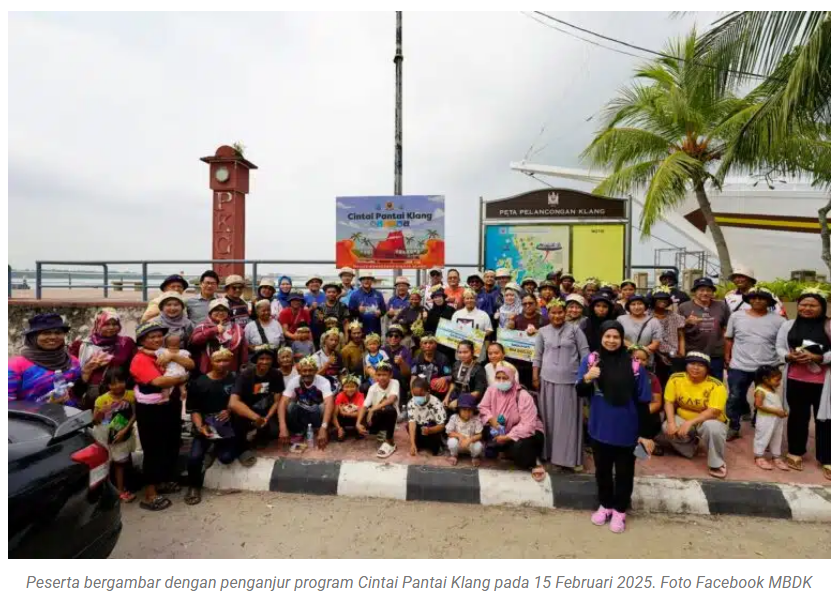 Lebih 2 tan sampah dikutip di sekitar pantai Tanjung Harapan