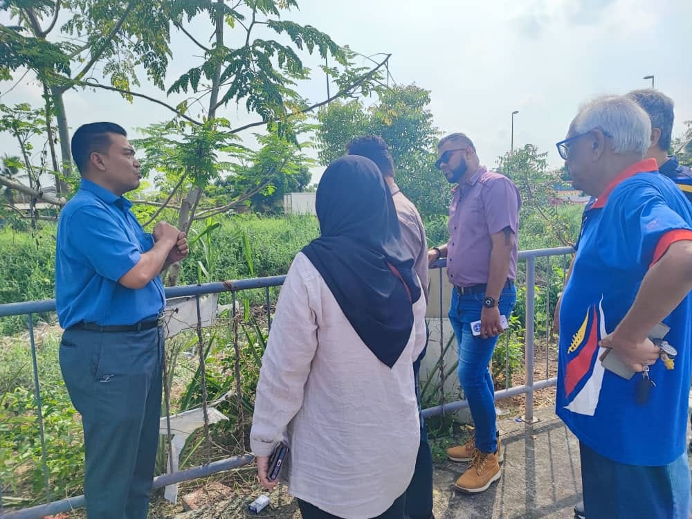 LAWAT PERIKSA KAWASAN PERINDUSTRIAN SUNGAI RASAU DAN KAWASAN SEKITAR PENGUATKUASAAN PEMBERSIHAN