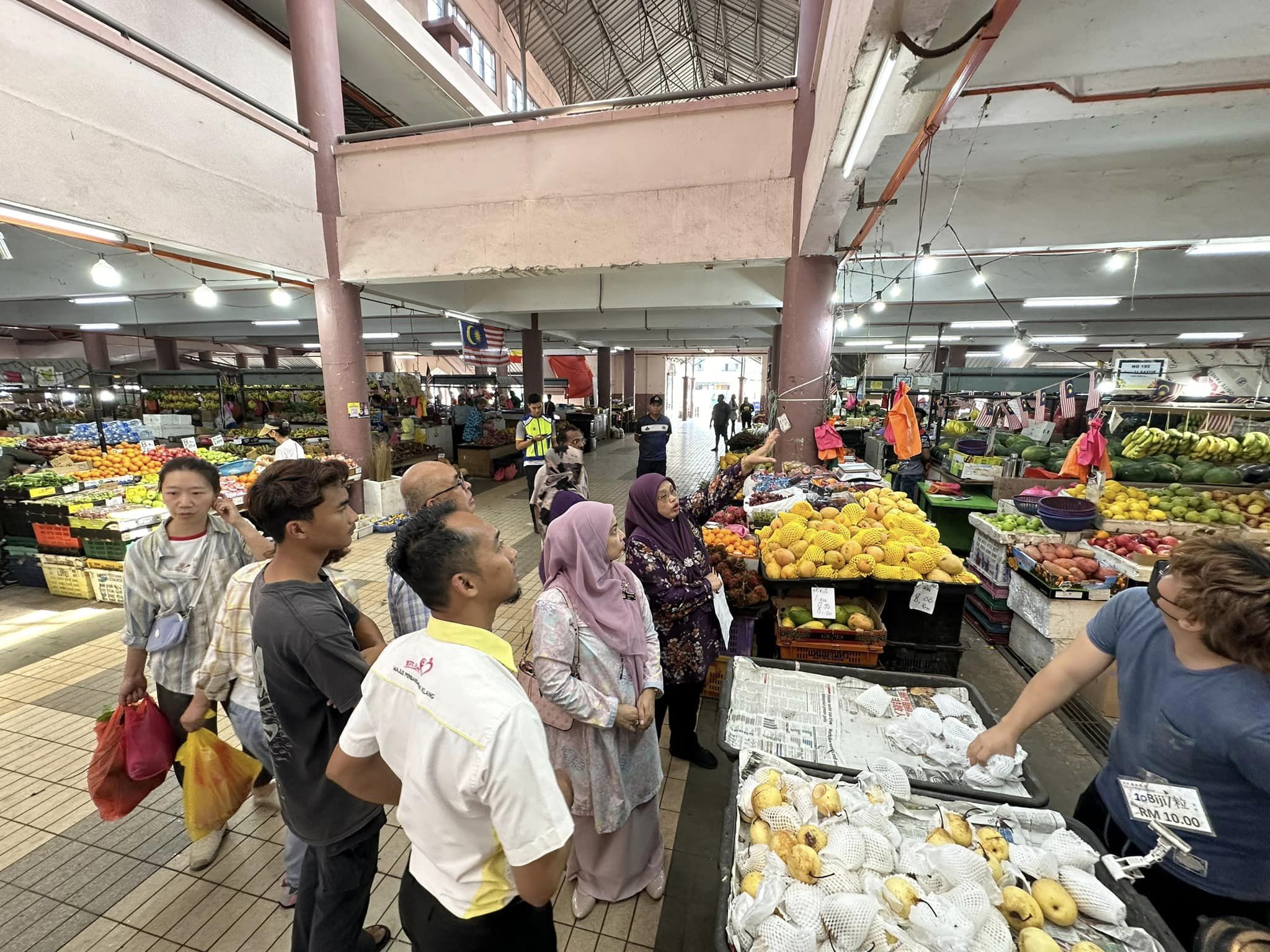 LAWATAN AUDIT EKSA PASAR BESAR MERU MAJLIS BANDARAYA DIRAJA KLANG