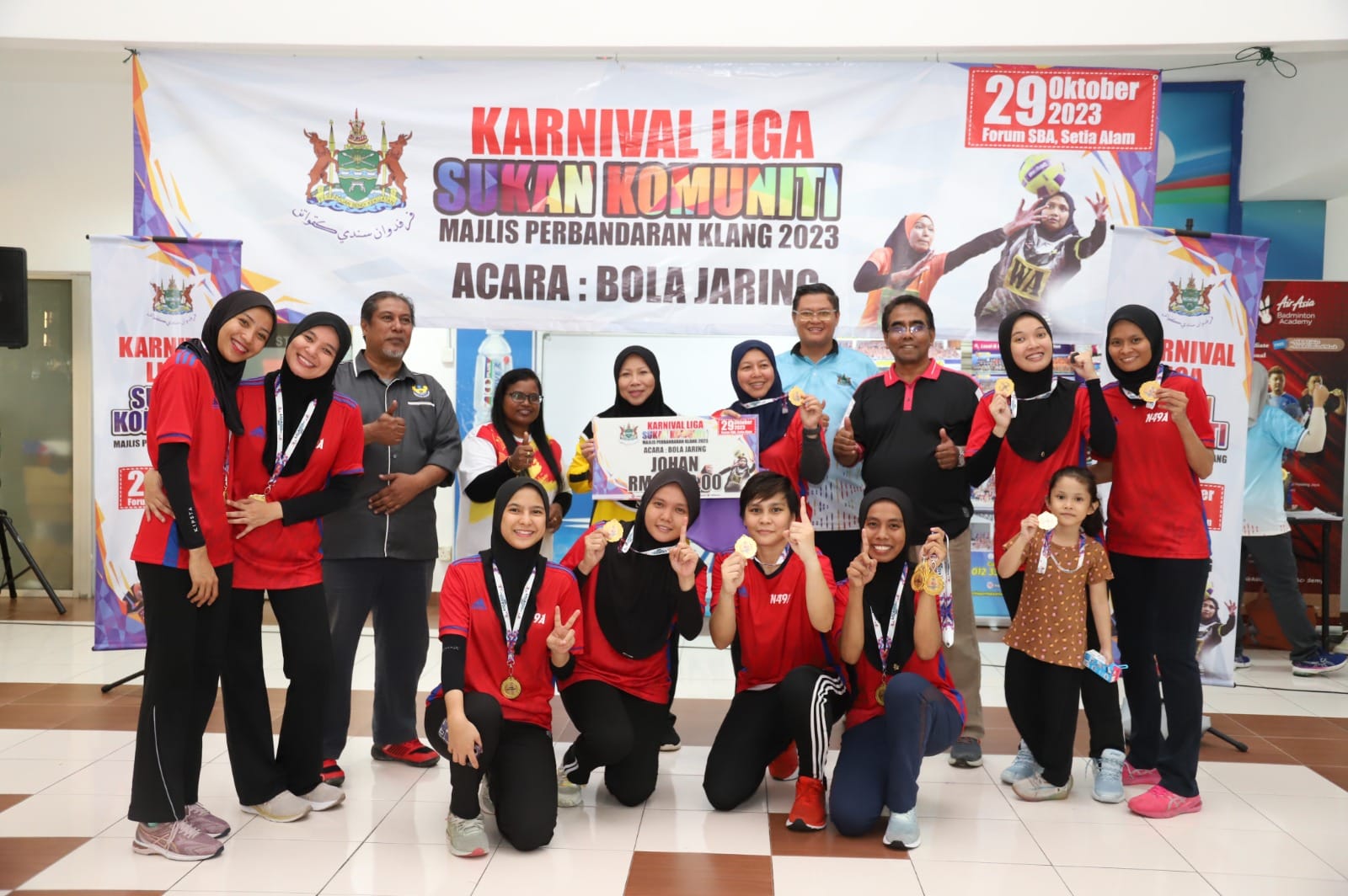 KEPUTUSAN PENUH KARNIVAL SUKAN KOMUNITI KLANG