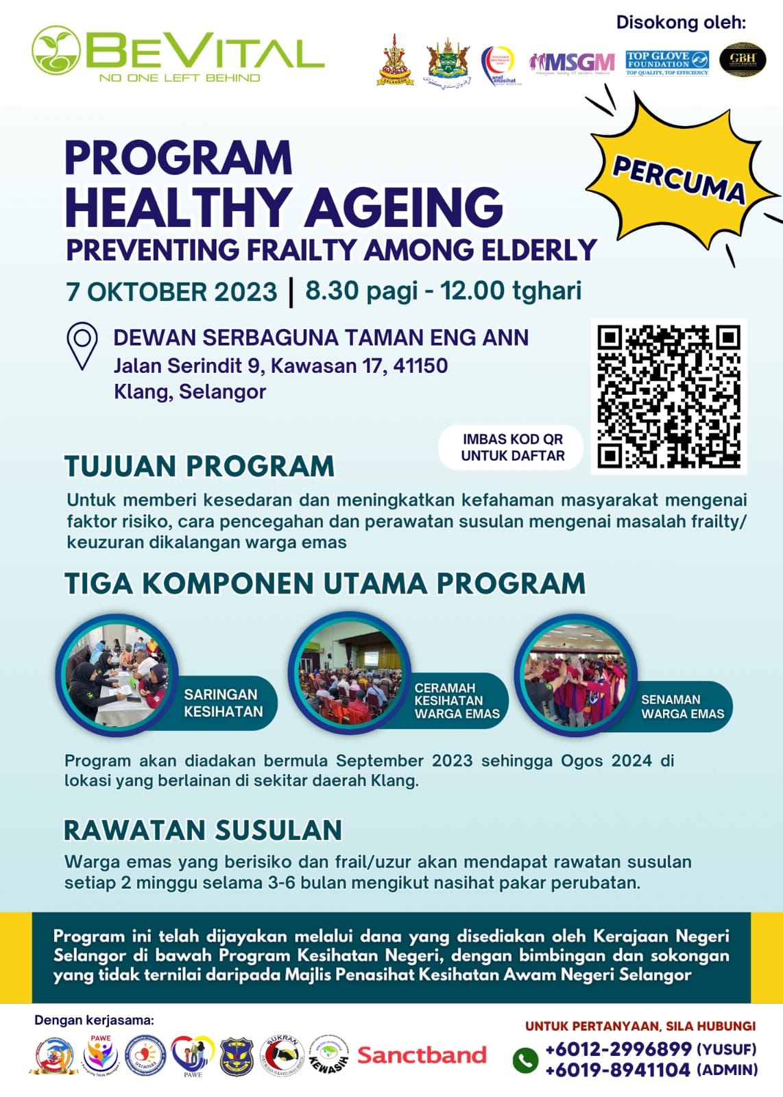 PROGRAM 'HEALTHY AGEING -PREVENTING FRAILTY AMONG ELDERLY'