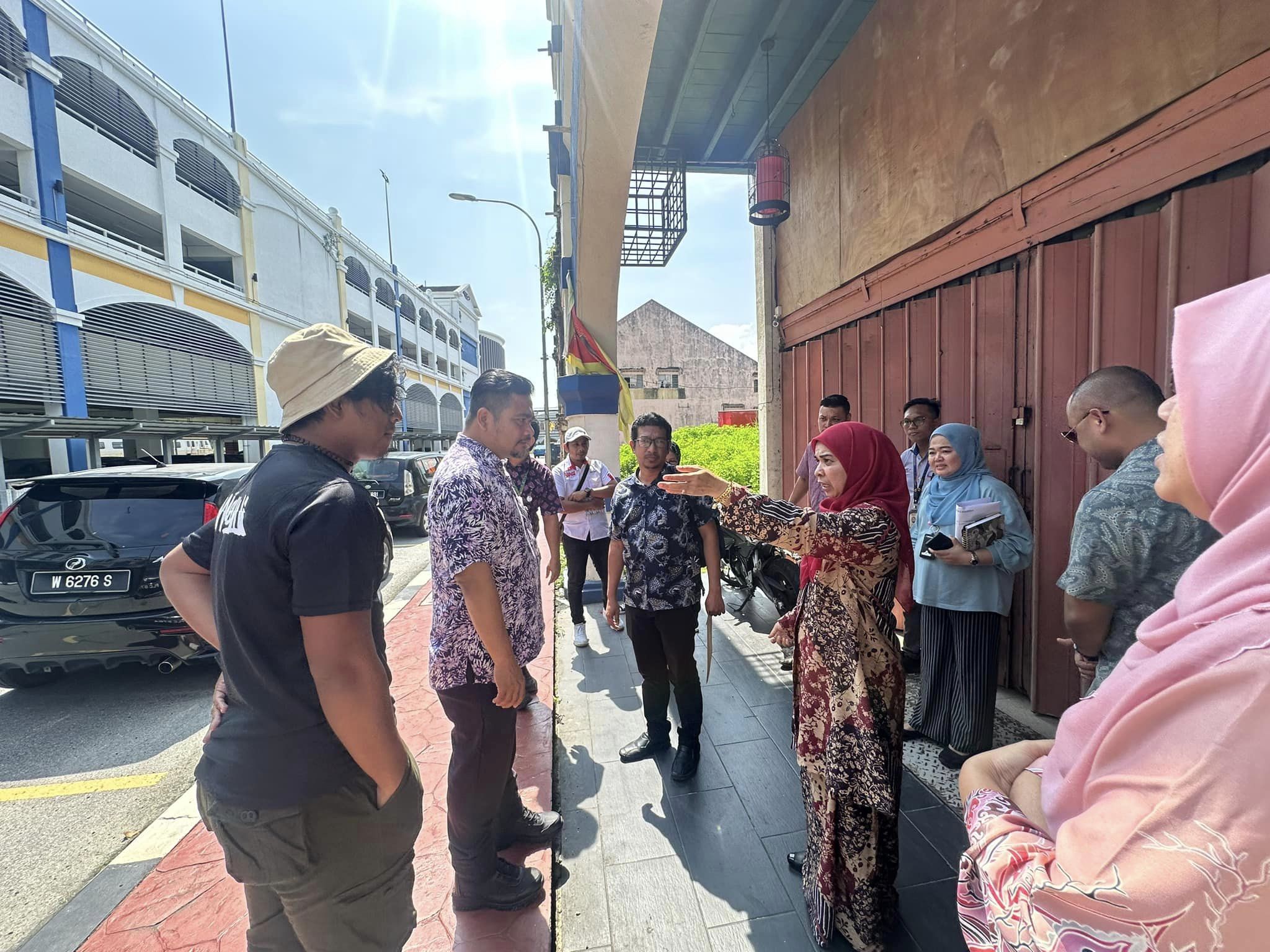 LAWATAN KE LAPANGAN LOKASI PROJEK MURAL INTEGRITI RASUAH BUSTERS, MAJLIS PERBANDARAN KLANG,PERBADANAN ASET KERETA API DAN BALAI SENI NEGARA.