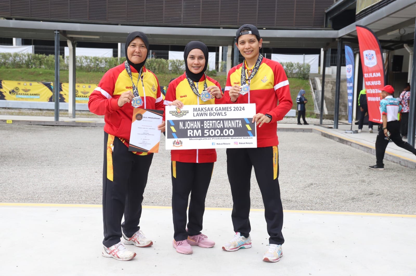 KEJOHANAN MAKSAK GAMES BOLING PADANG 2024