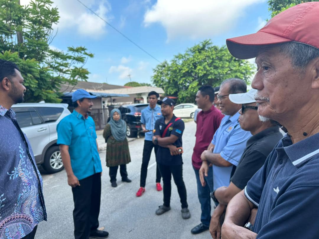 LAWATAN PENYELARASAN ADUAN ISU BANJIR JALAN SRI SARAWAK, TAMAN SRI ANDALAS