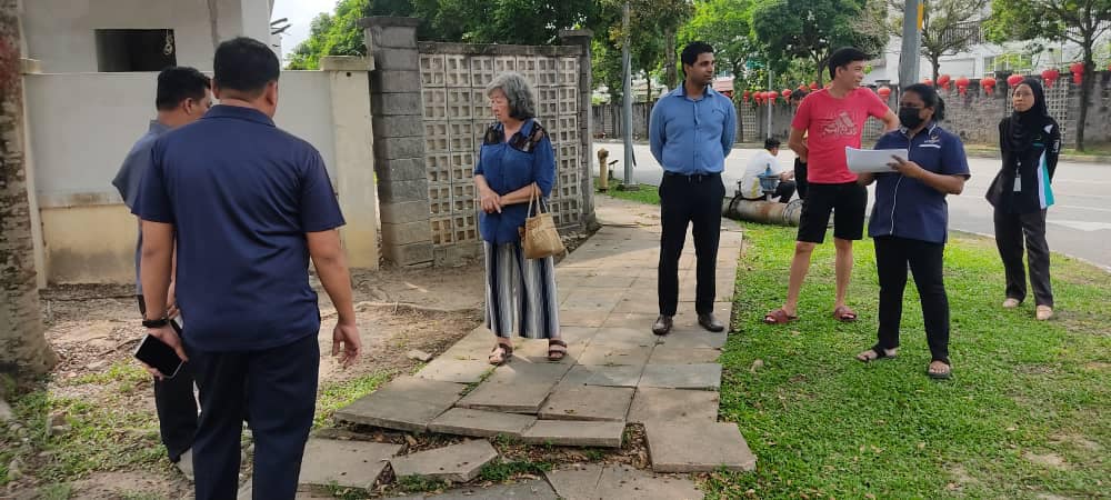 LAWATAN PENYELARASAN ADUAN TAMAN CANARY,BANDAR BESTARI