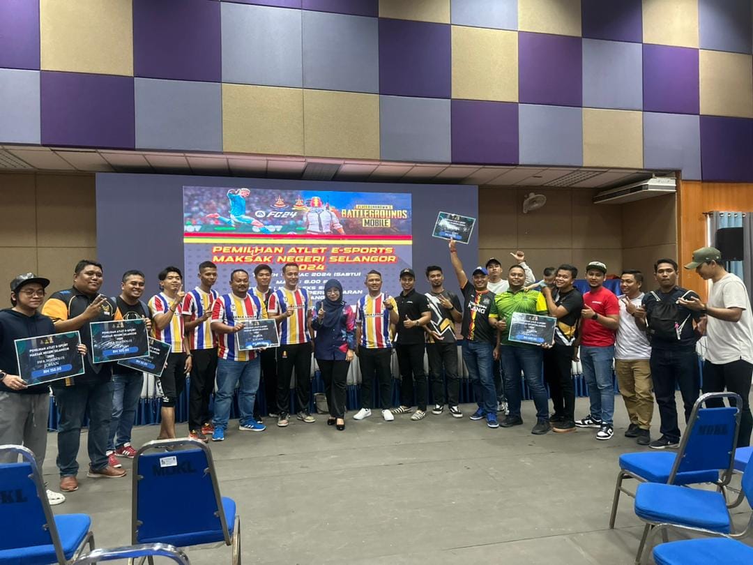 MAKSAK NEGERI SELANGOR-ATLET E-SPORTS 2024