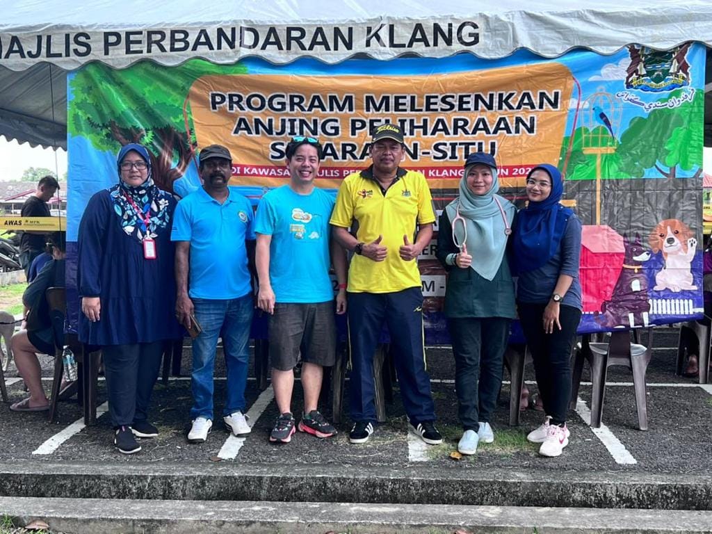 PROGRAM MELESENKAN ANJING SECARA IN-SITU