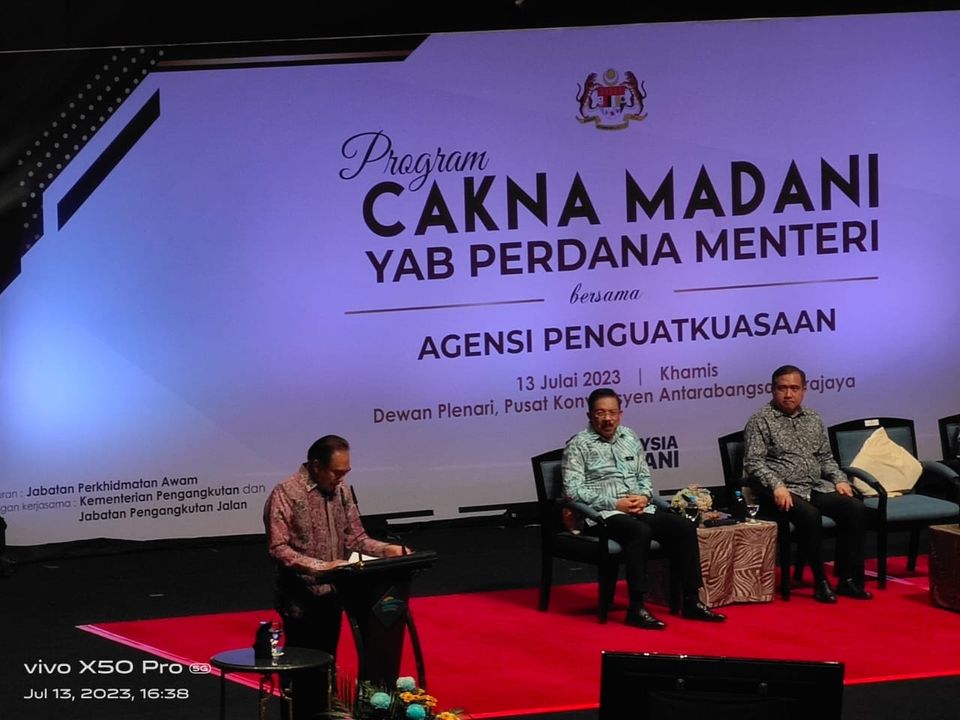 PROGRAM CAKNA MADANI YAB PERDANA MENTERI BERSAMA AGENSI PENGUATKUASAAN