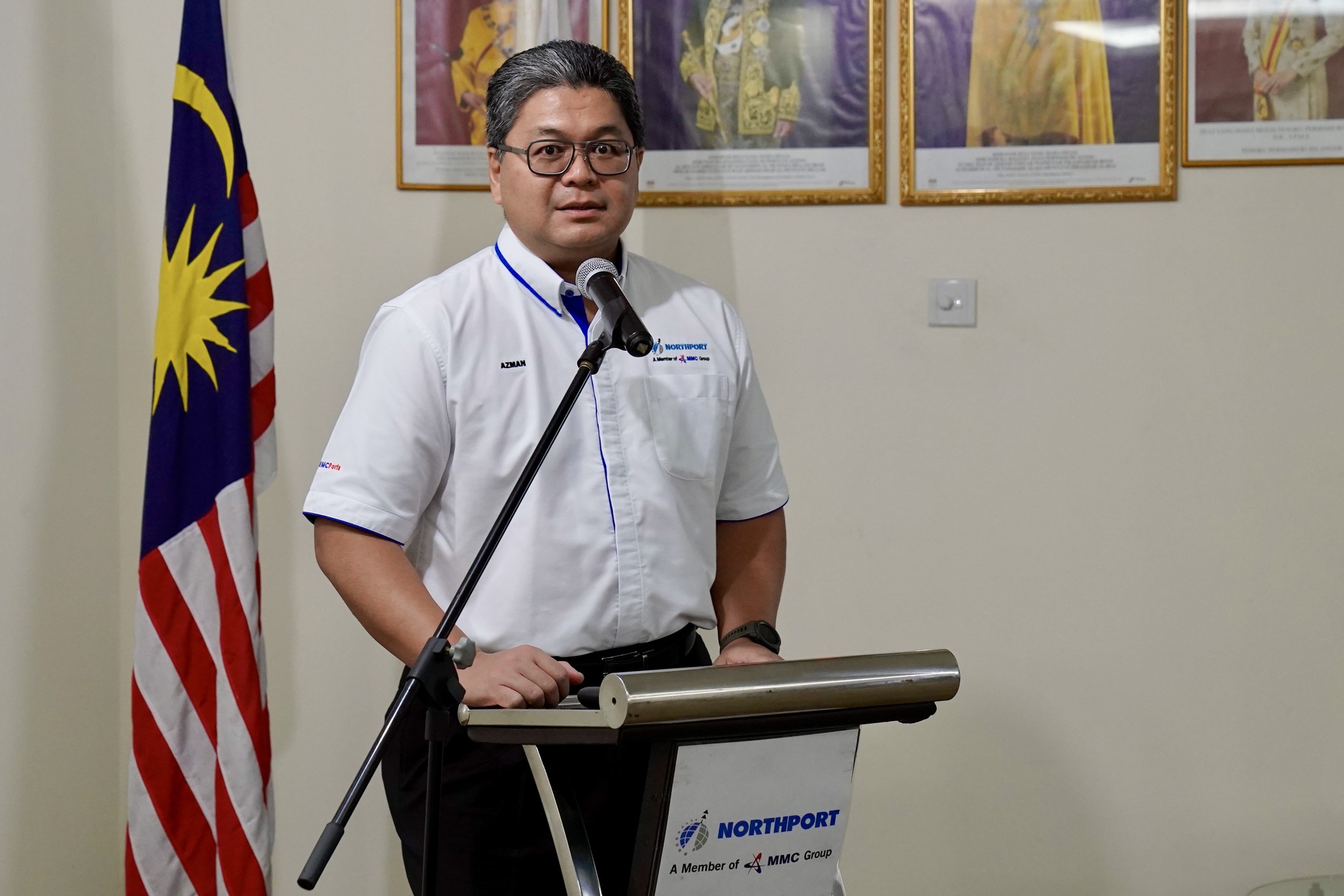 LAWATAN DELEGASI MALA KE KLANG (NORTHPORT (MALAYSIA BERHAD). MALA "PERSATUAN PIHAK BERKUASA TEMPATAN MALAYSIA"