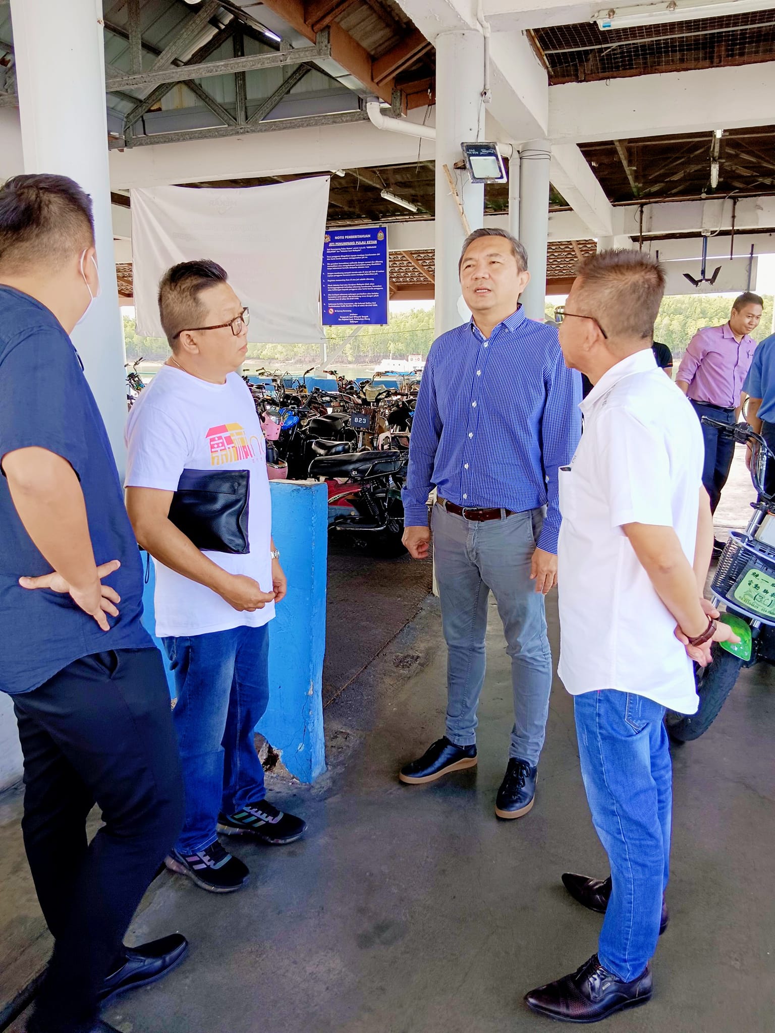 LAWATAN TAPAK KE BAGAN PULAU KETAM BERSAMA YB EXCO KERAJAAN TEMPATAN & KEMUDAHAN AWAM