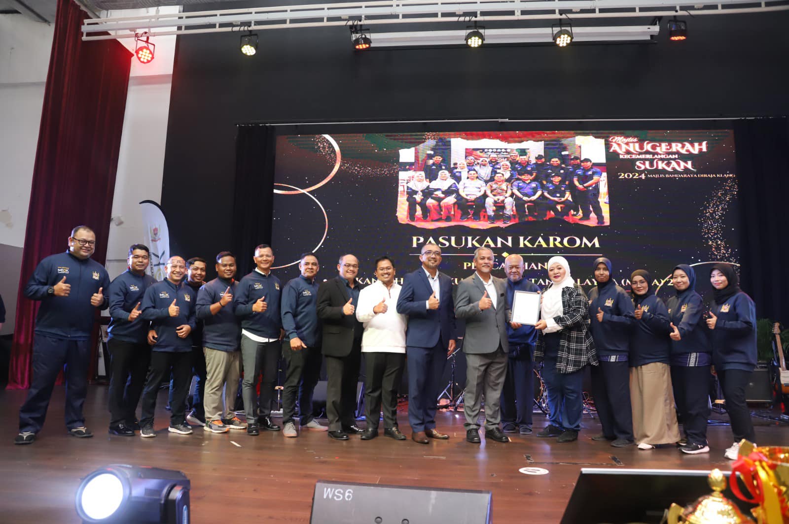 MAJLIS ANUGERAH KECEMERLANGAN SUKAN MBDK 2024