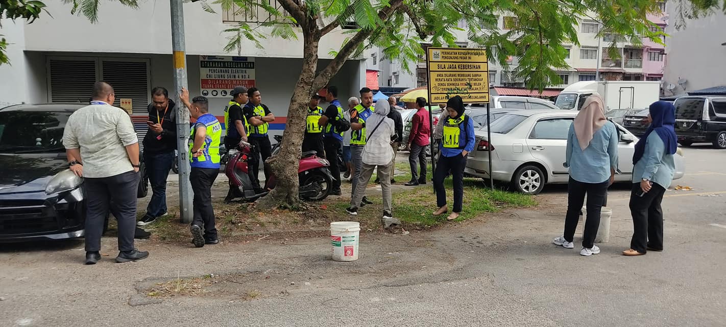 OPERASI PENGGELEDAHAN DI BAWAH SEKSYEN 126 AKTA PENGURUSAN STRATA 2013 (AKTA 757) FLAT TAMAN CHI LIUNG (JABATAN PESURUHJAYA BANGUNAN MBDK)